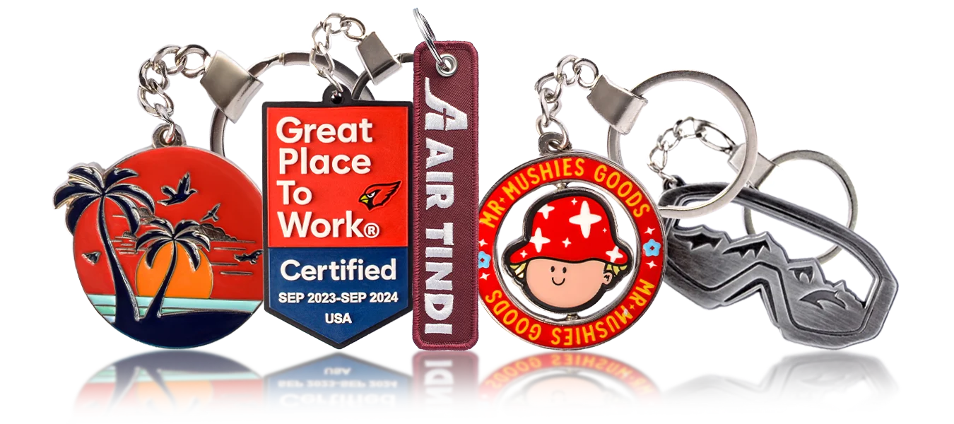 Custom Molded PVC Keychains